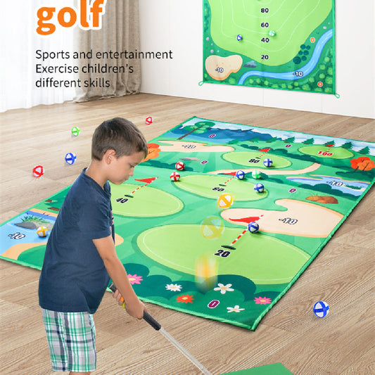 Children's Golf Game Mat Set Sporting Goods